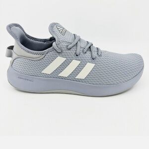 NWT Adidas Cloudfoam Pure SPW Halo Silver Gray Womens Running Shoes